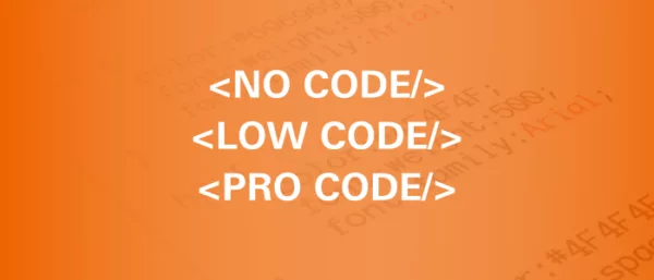 Low Code No Code oder Pro Code